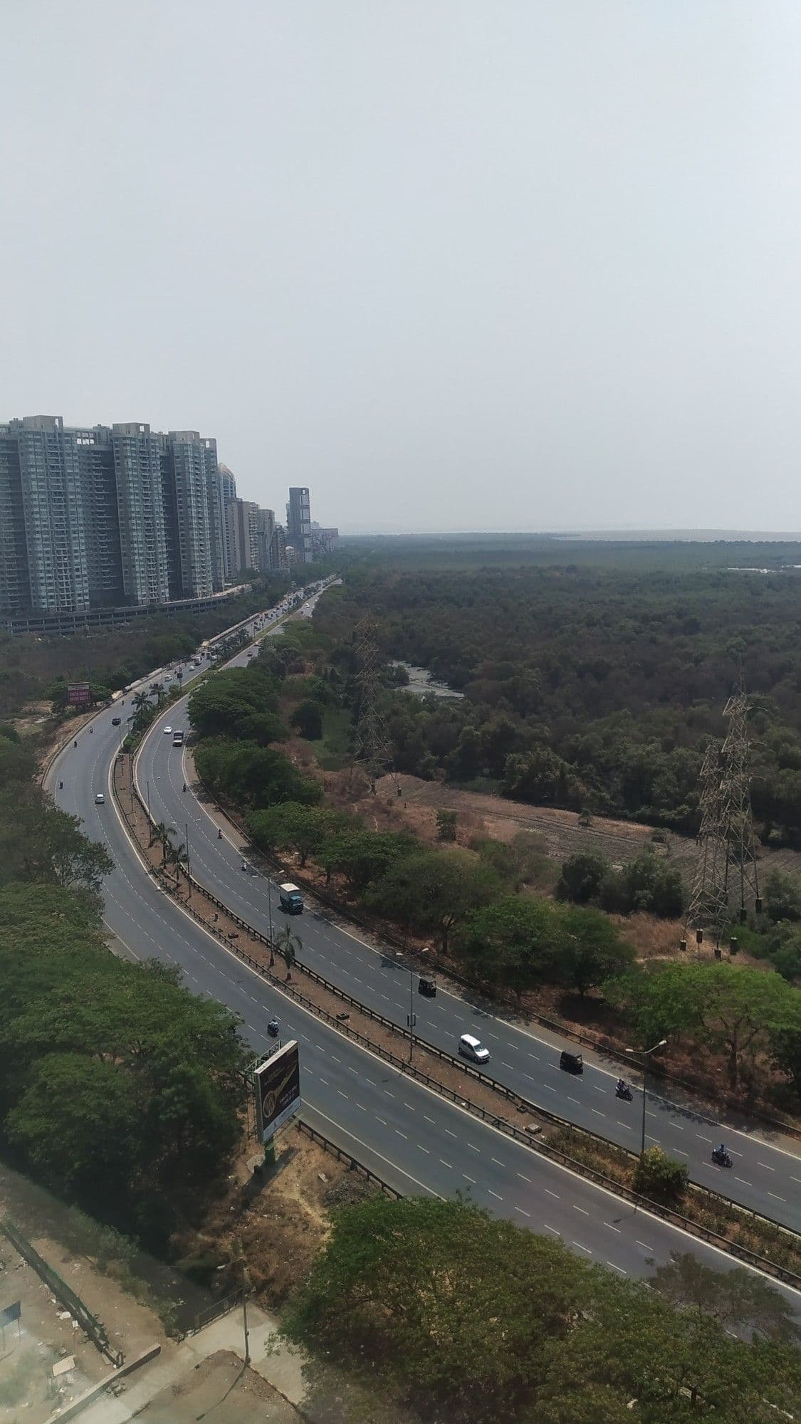 Cement Concrete road works in Navi Mumbai.